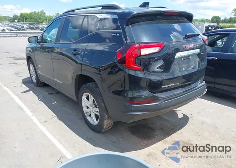 2024 GMC Terrain Fwd Sle from USA, damaged, VIN 3GKALMEG1RL278502
